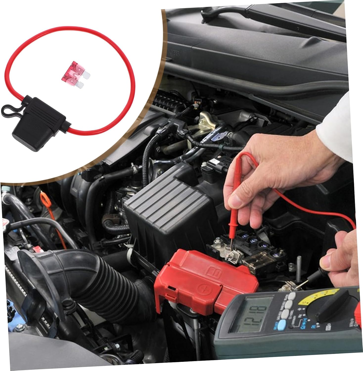 STOBAZA 10pcs Replacement Auto Fuses Anl Fuse Holder for Car Truck Motorcycle Boat Atc