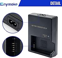 Vista 4 de Cargador de batería MH-24 compatible con Nikon EN-EL14 EN-EL14A batería para Nikon D5100 D5200 D5300 D5500 D5600 D3100 D3200 D3300 D3400 D3500 Df