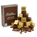 Homemade Chocolate Gift Box-100 Pcs Almond Chocolates -800 gm Handmade Chocolate Gift Pack| Chocolate Distribution Box for Birthday in School in Bulk for Kids/Children (100 Pcs) gallery image