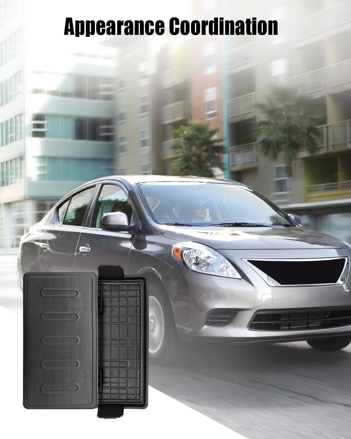 Air Cleaner Housing Cover Fit for Nissan Versa NV200 2007-2021, Air Conditioning Filter Cap Plate Replace 16526-EL00A 16526EL00A