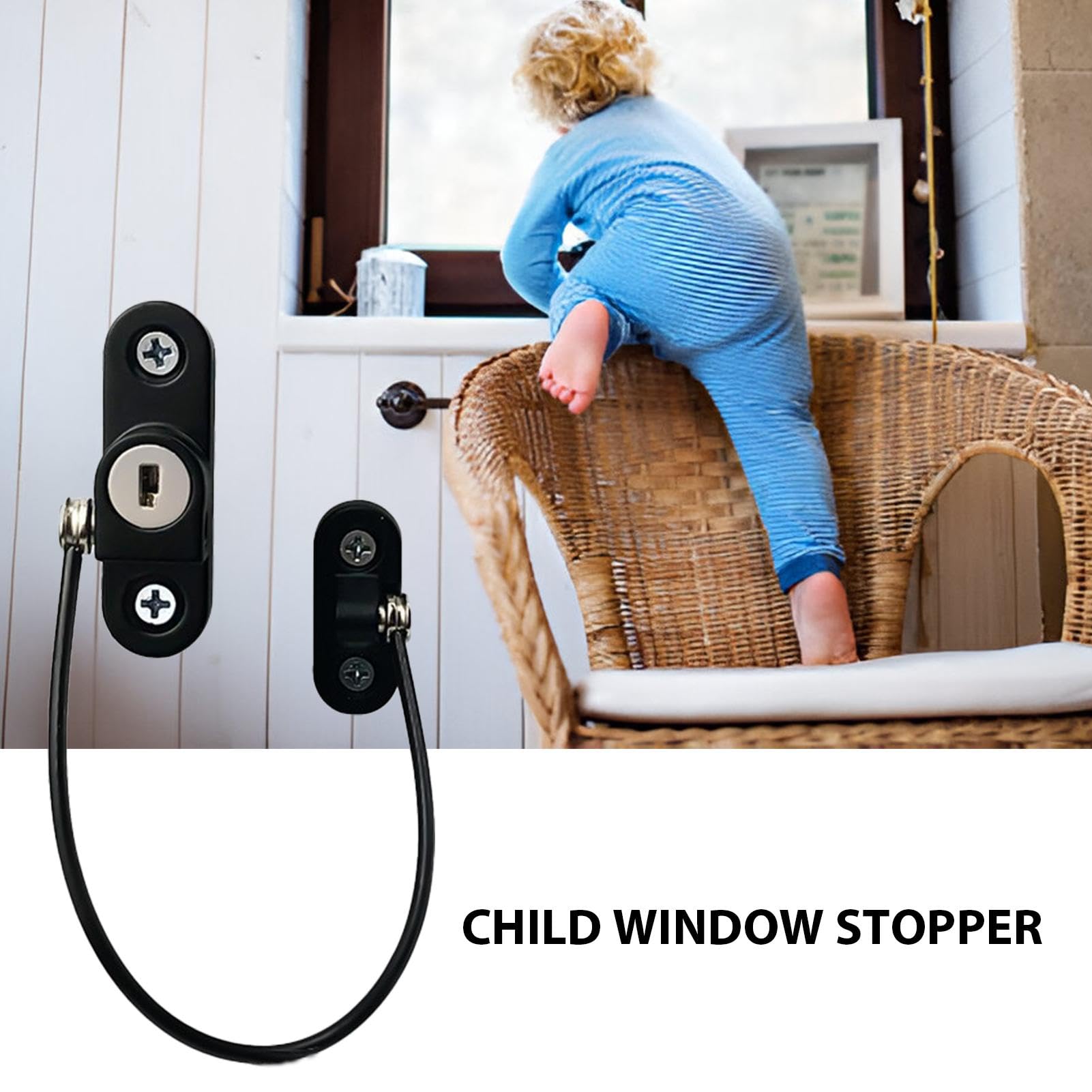 VYNZO Kabinetssloten Baby Proofing, U-vormige Kinderveilige Kastsloten Verstelbare Kindersloten Voor Kasten En Laden Kinderveiligheidskabinet Sloten Babykast Veiligheidsvergrendelingen
