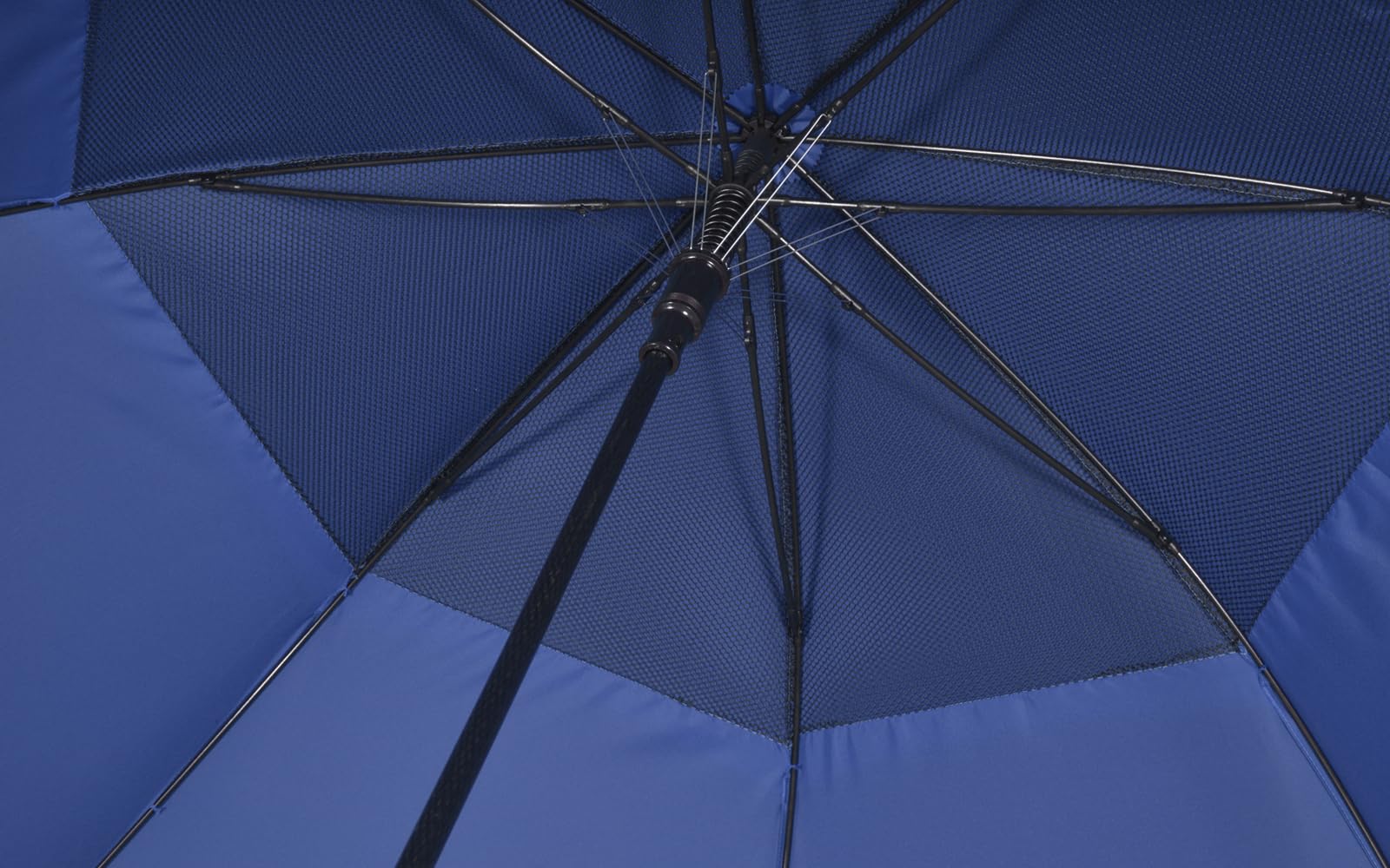 iX-brella Ombrello da golf in fibra XXL, 130 cm, automatico, doppio tetto con rivestimento di ventilazione