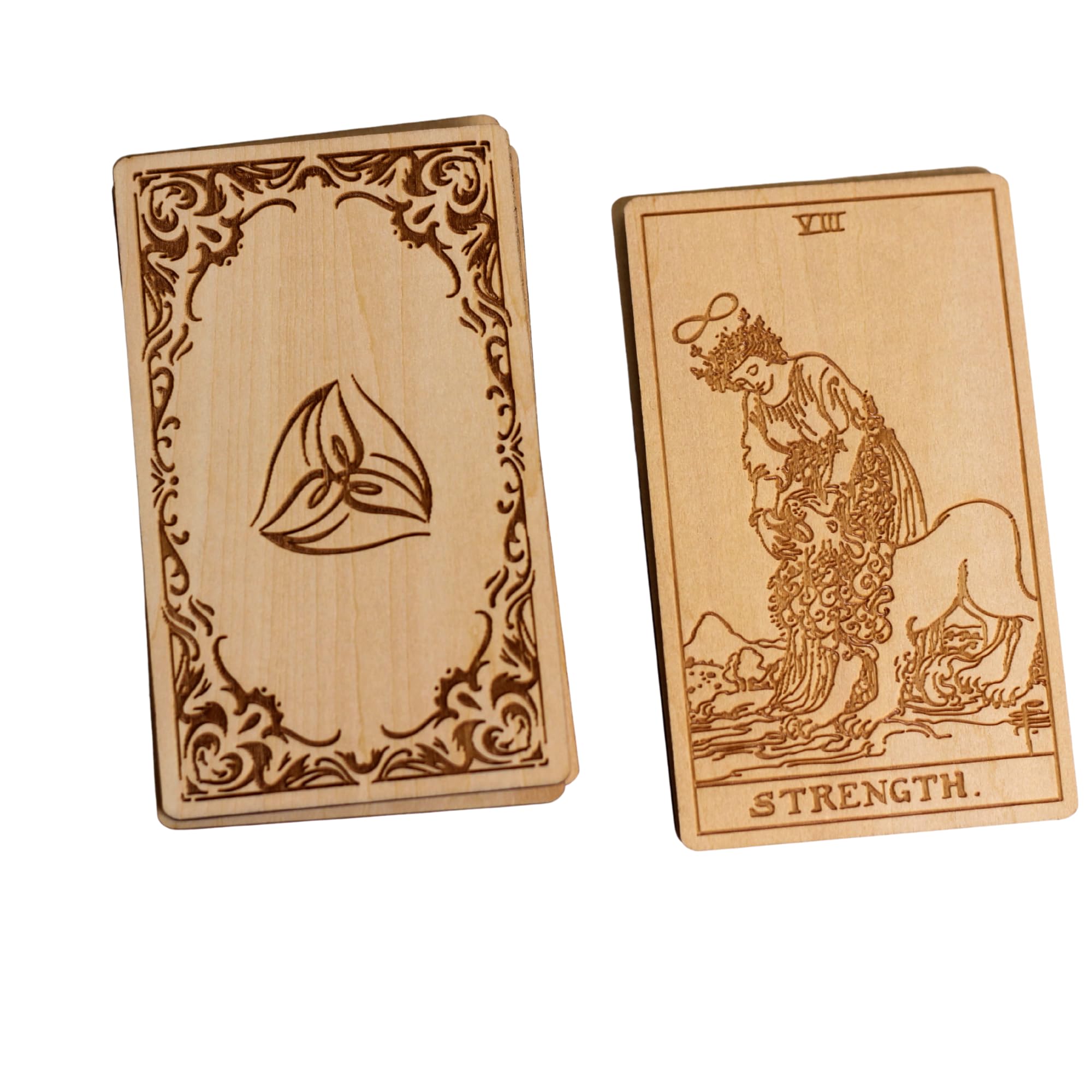 Amazon.com: Hecate's Light Arcana Wood Cards - Tarot Wooden