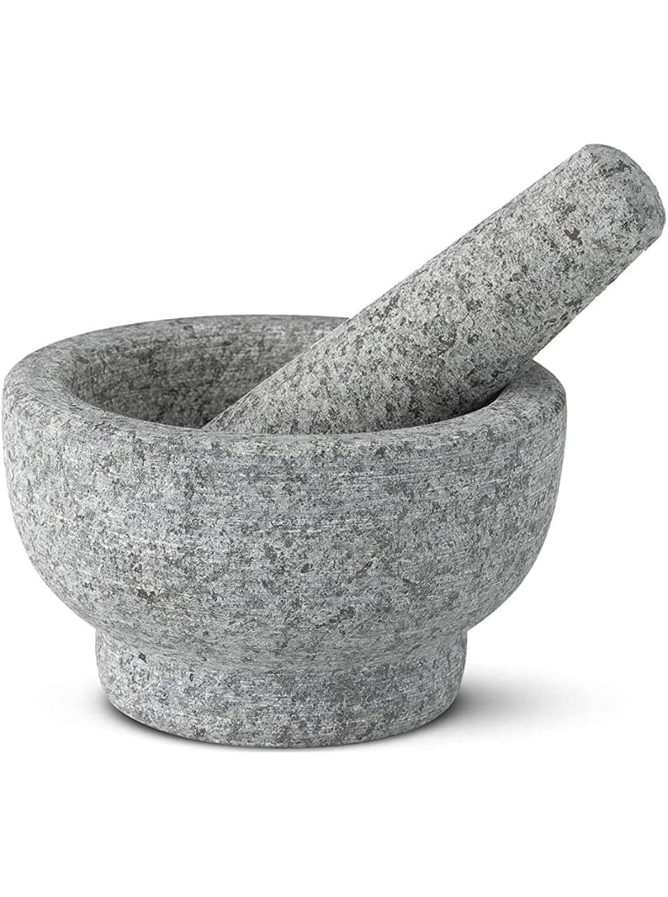 Stone Mortar and Pestle Set, Stone Grinder/Ural/Okhli Masher/idikallu -4.5 Dia