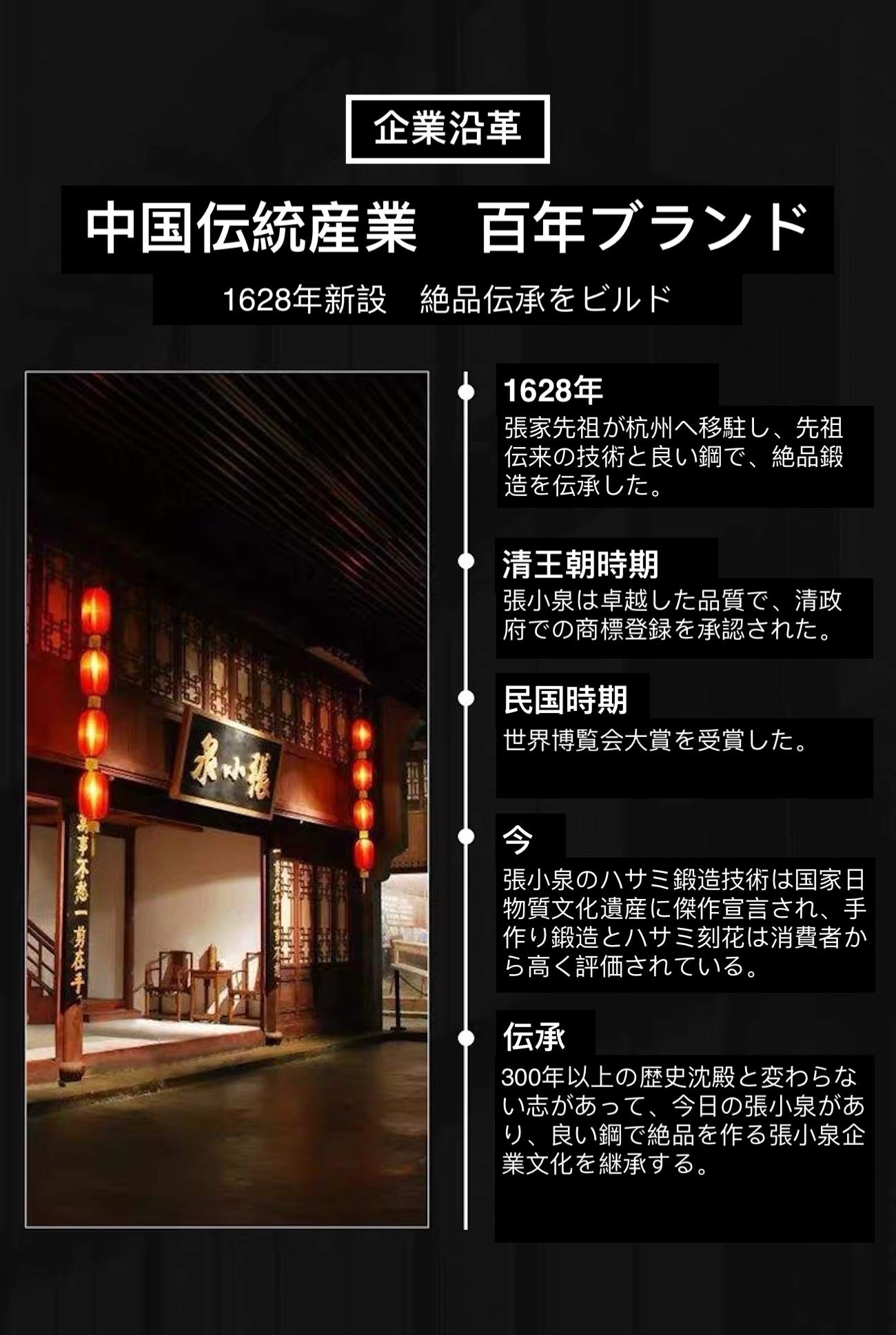 Amazon | Zhang Xiao Quan-業歴400年メーカー(淳鋭) 中華包丁