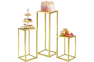 Cylinder Pedestal Stands: Enhance Ambiance with Stylish Elevation