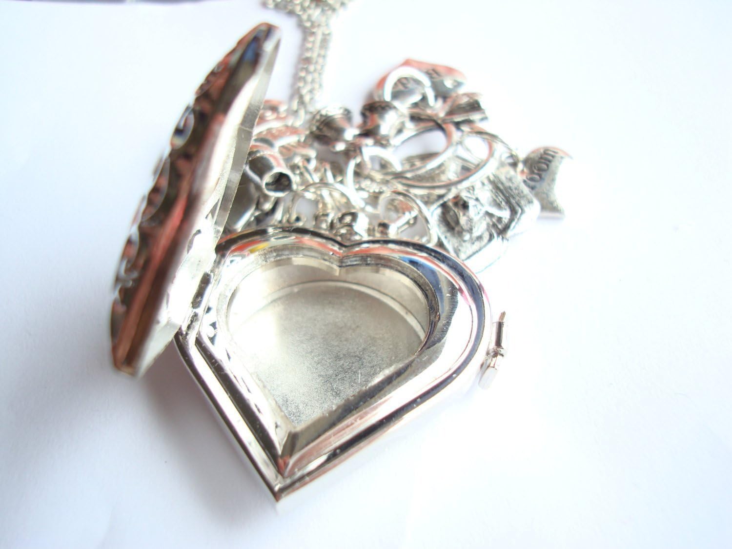 Wedding Ring Holder Necklace Space For Bride Groom Rings