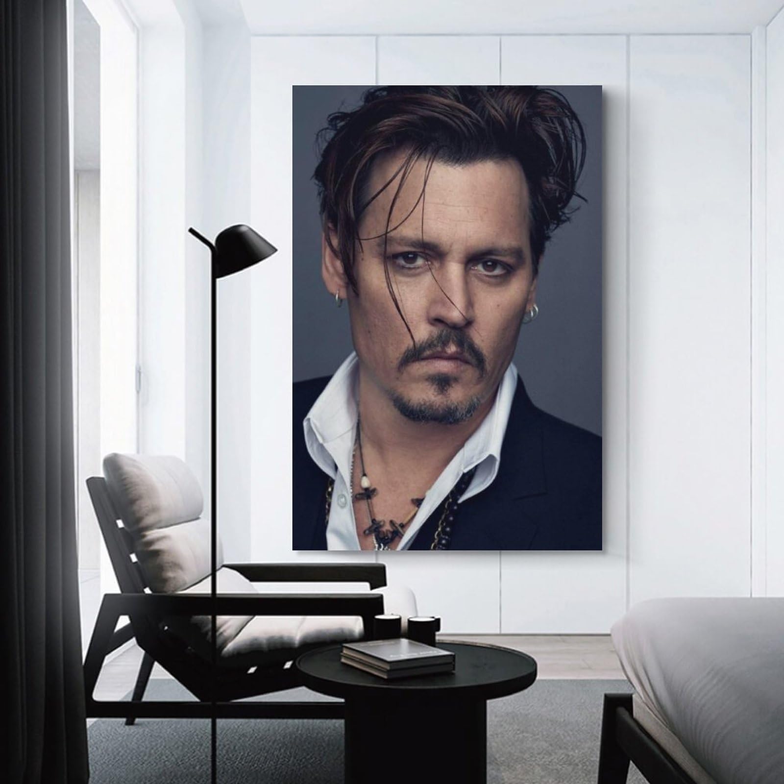 Amazon.co.jp: スターポスター ジョニー・デップ2 キャンバスアート