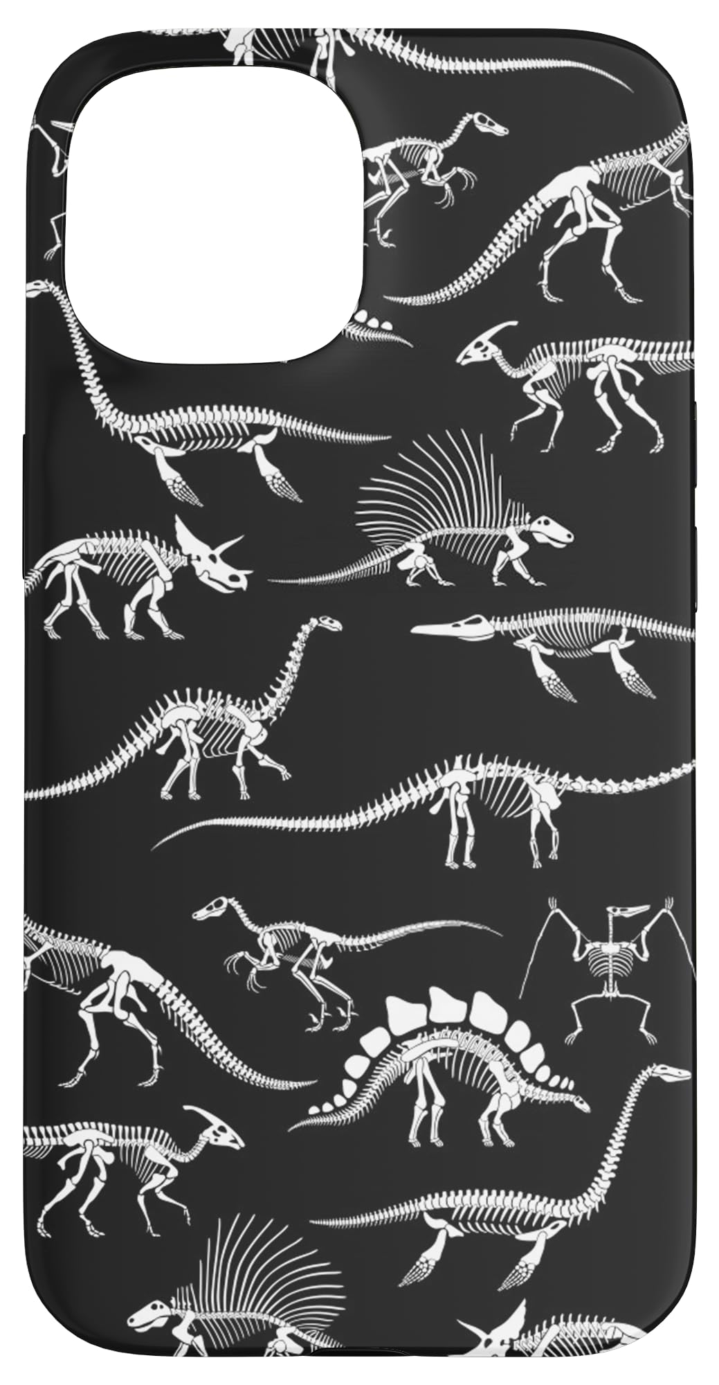 Dinosaur Bones Fossilized Dinos Prehistoric Animals Case for iPhone 15