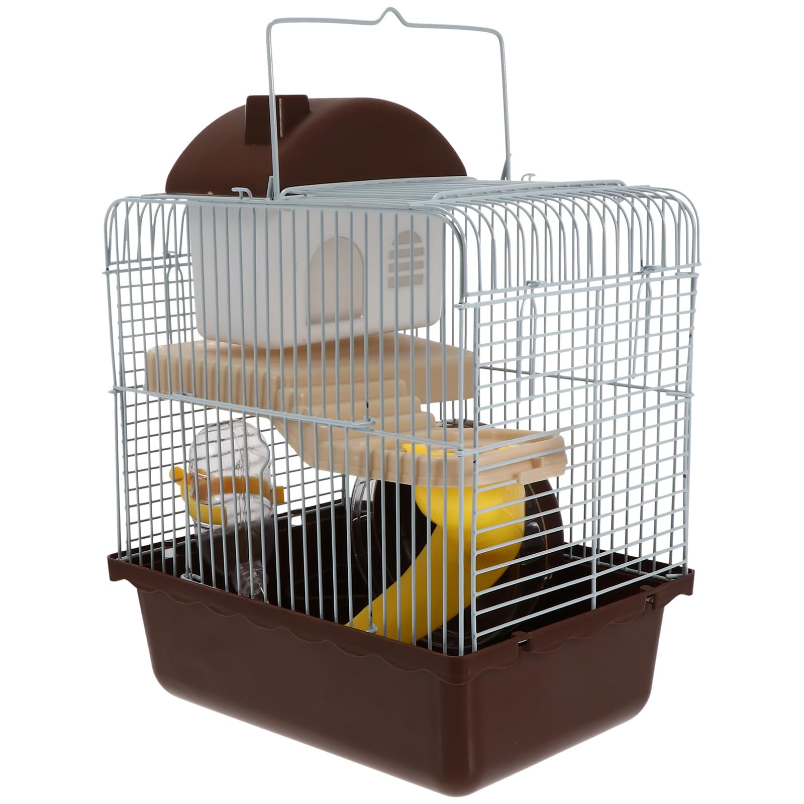 Doppelschichtiger Hamsterkäfig aus Kunststoff als Haustiernesthaus