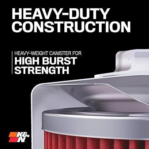 Miniatura 4 de K&N Engineering - Filtro de aceite de rendimiento, color negro.