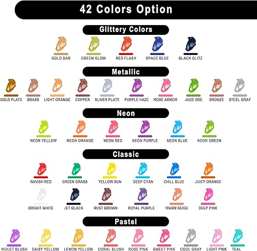 Miniatura 9 de JOYIN Juego de 12 pinturas de témpera lavables para niños (2 onzas cada uno), 6 pinceles, 2 paletas y 1 cubo de lavado elástico, pintura líquida