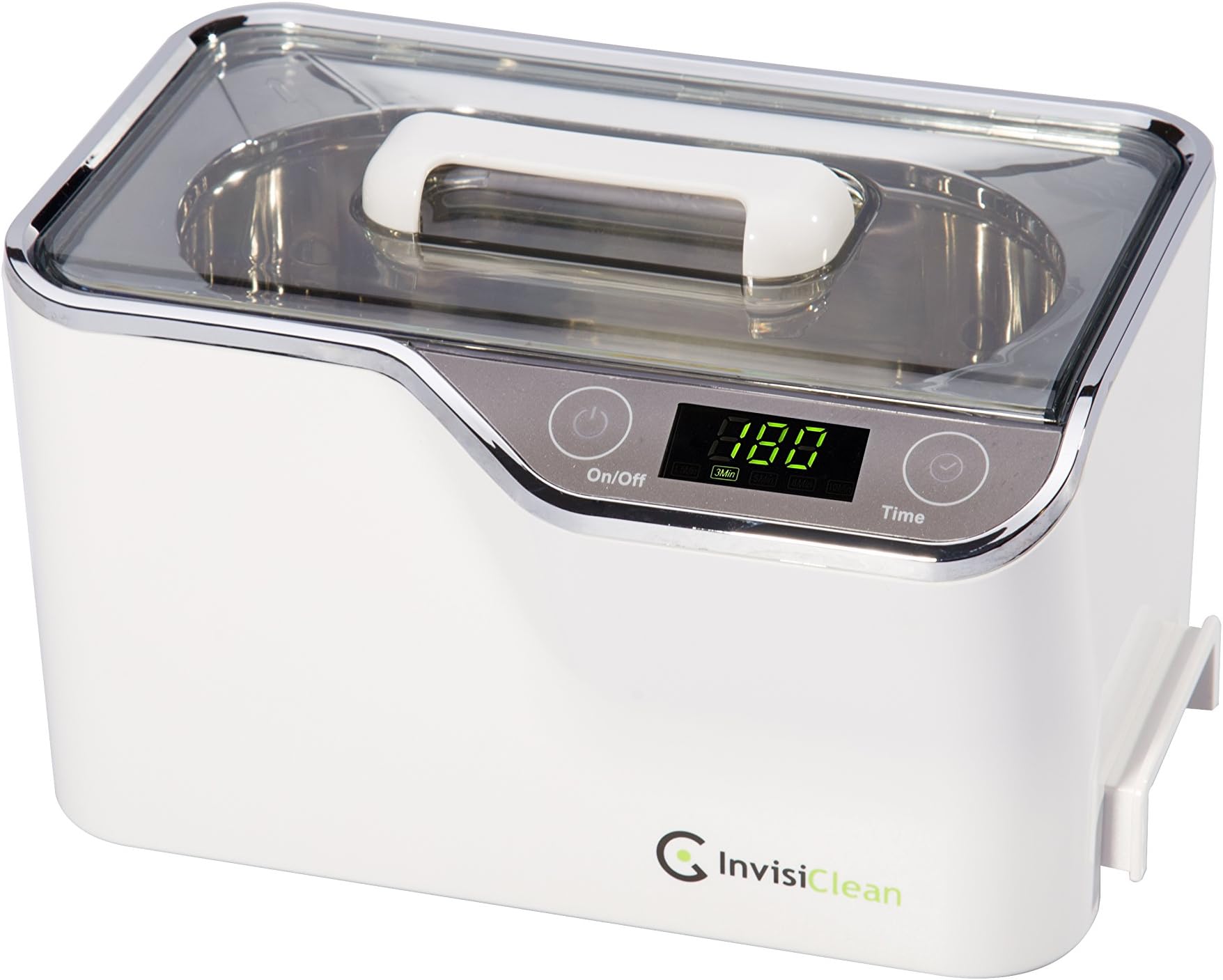 Ultrasonic Jewelry Cleaner for Diamonds, Rings, Necklaces, Watches, Eyeglasses, Sunglasses, Jewelry, Dentures, Tools, and Parts – InvisiClean Elite Ultrasonic Cleaner Model IC-2035