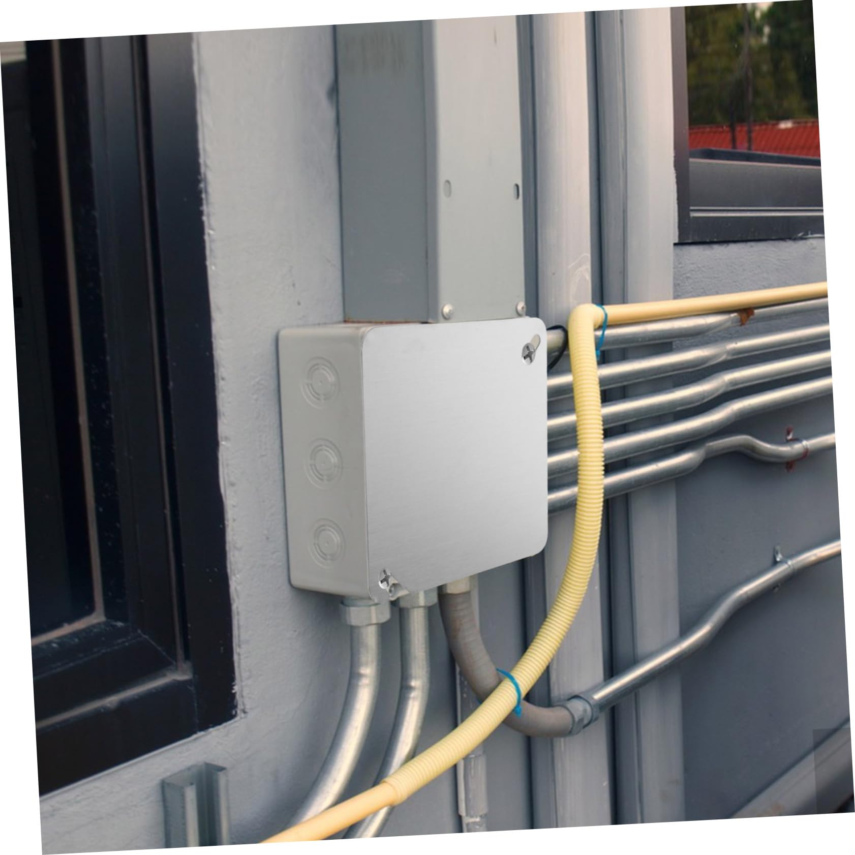 4 Pezzi Copri Prese Elettriche | Placche Di Copertura In Plastica Bianca Per Fori Parete