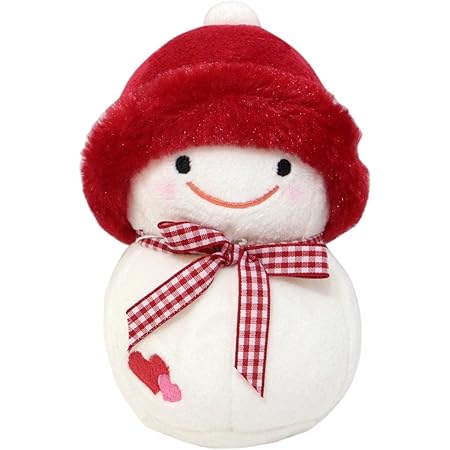 Amazon 雪ダルマちゃん For You Ss レッド Ydf 00r ぬいぐるみ おもちゃ