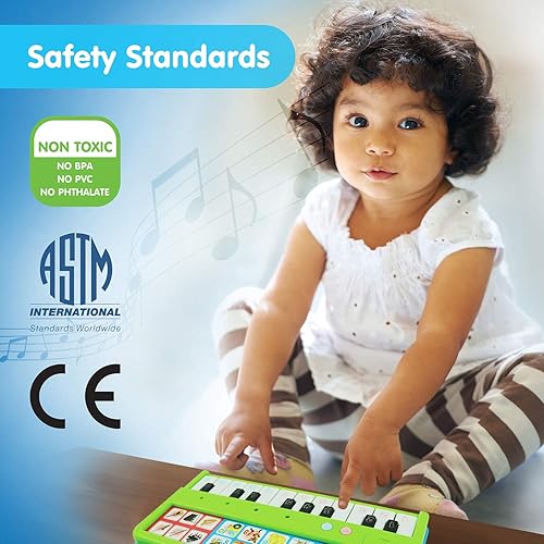 Miniatura 8 de BEST LEARNING My First Piano Book - Juguete musical educativo para niños pequeños de 3 años en adelante la mejor idea ideal de regalo de cumpleaños