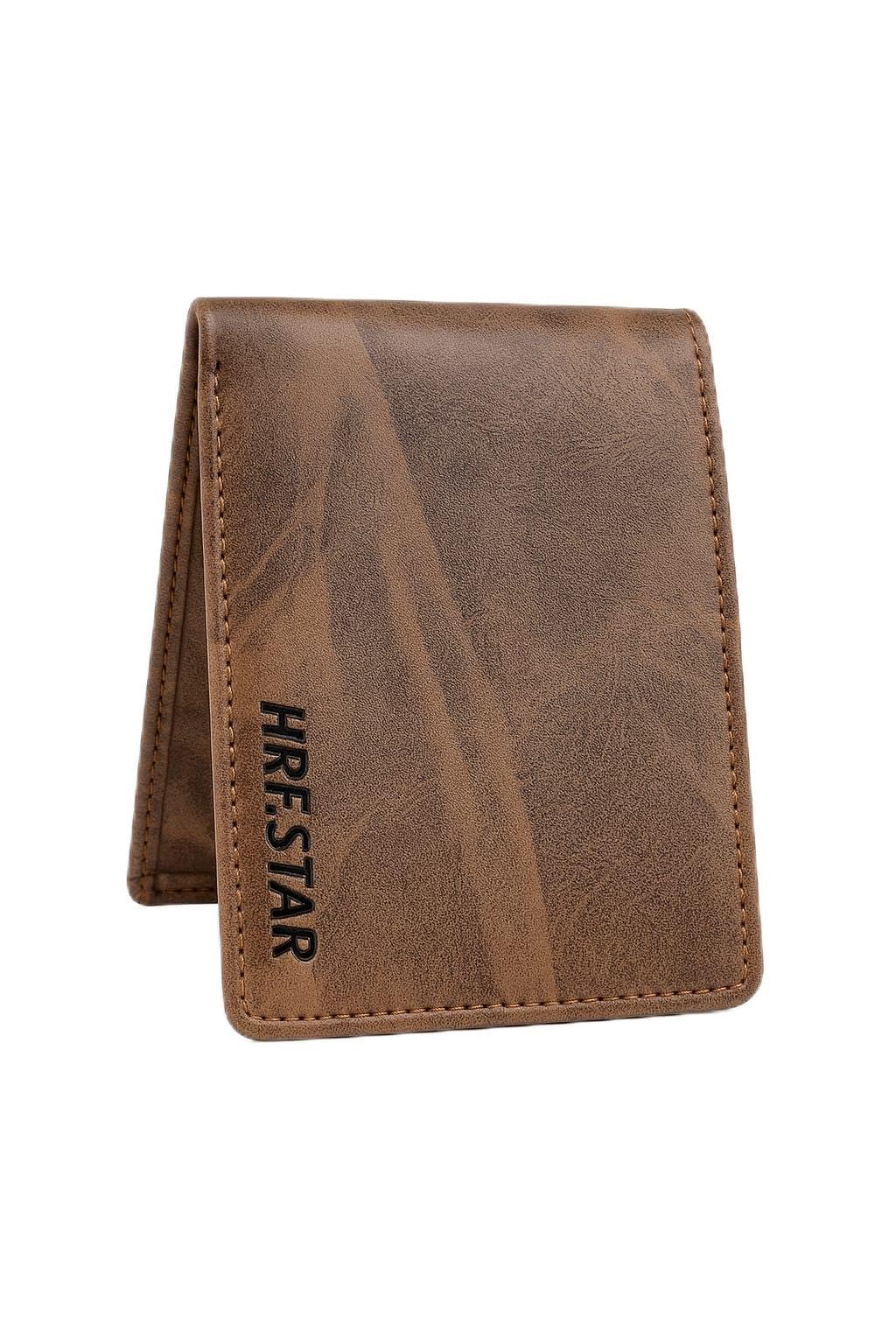 Stylish Wallet for Men (Brown Two Chain Purse)-image-2