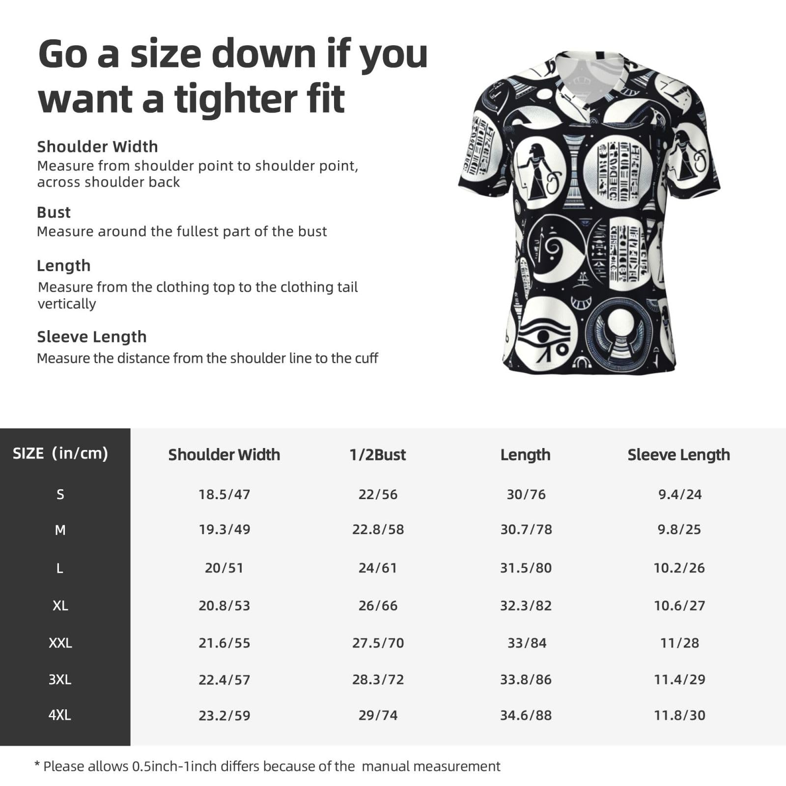 Stylish Athletic Sports Jersey Hieroglyphics-All-See-Eye-Egyptian Men's Rugby Jersey Xx-Large Black