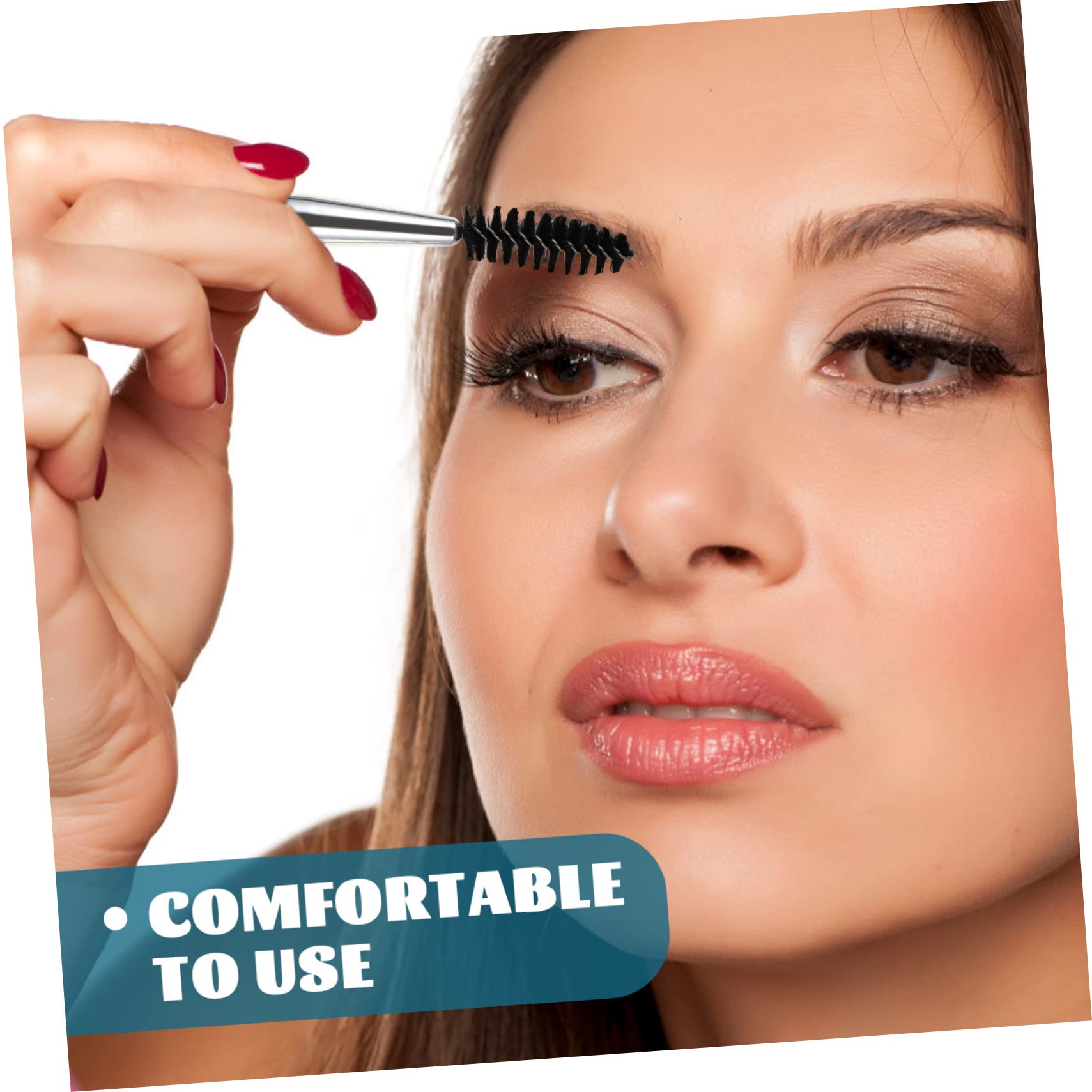 minkissy 5 Set Di Strumenti Per Il Trucco Spugne Per Il Trucco E Pennello Per Timbro A Doppia Faccia Per Fondotinta Sopracciglia Ciglia Set Da 6 Pezzi*5
