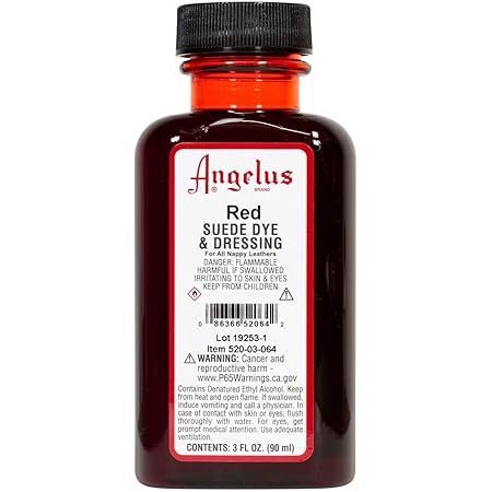 angelus red dye