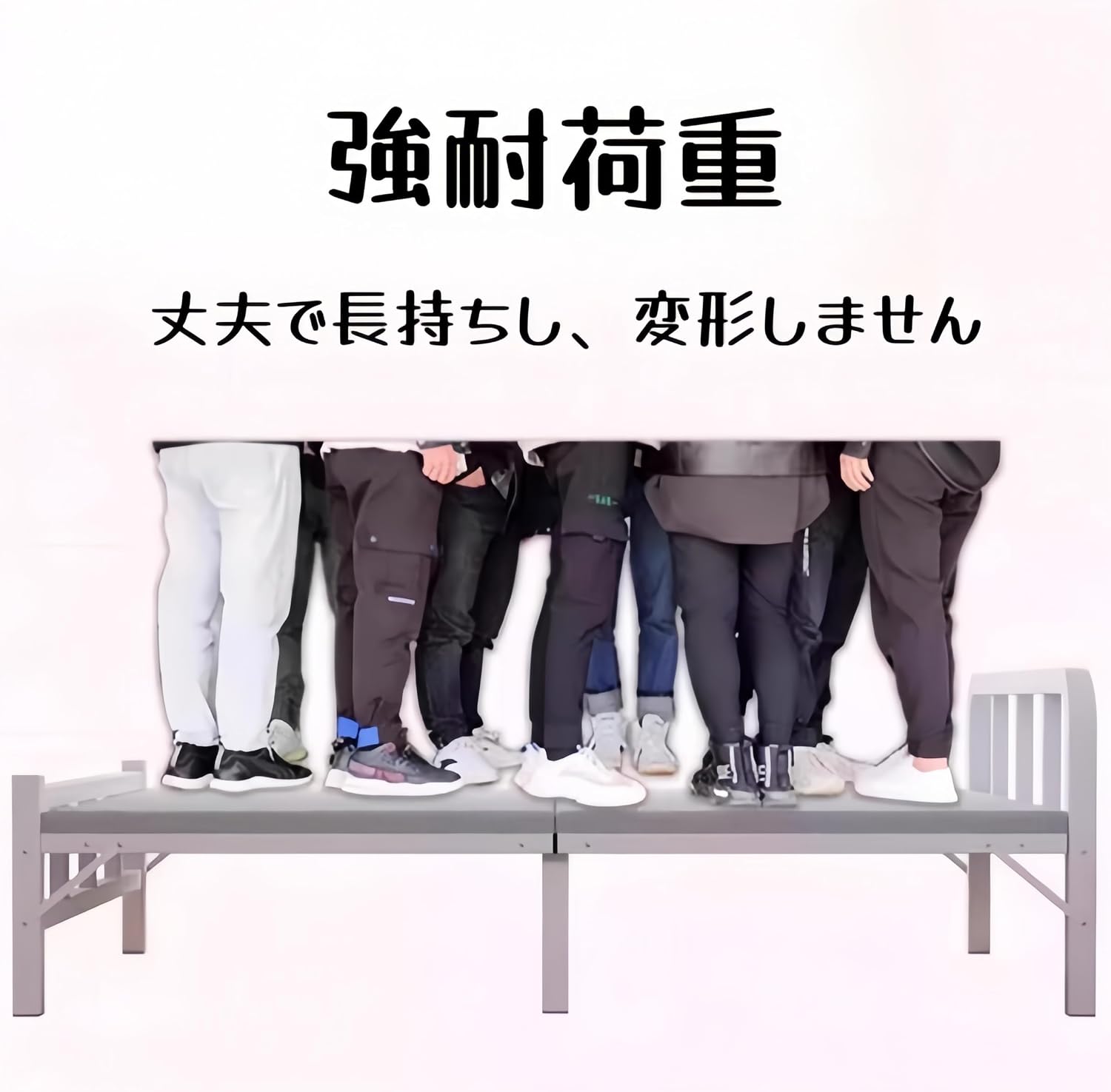 折りたたみベッド シングル コンパクト収納 簡易 室内外兼用 組立不要 リクライニング パイプベッド 手すり 一人暮らし 折りたたみベッド シングル コンパクト収納 簡易 室内外兼用 組立不要 リクライニング パイプベッド 手すり 一人暮らし (ホワイト, 80cm)