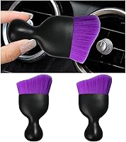 Vista 35 de Cepillo para polvo interior de coche Dickno, cepillos de detalle de auto suaves sin rayones, herramienta universal de limpieza interior de vehículo