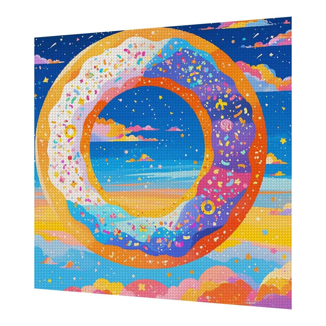 Zestawy sztuki abstrakcyjnej diamentowej dla dorosłych, 61 x 80 cm, mały obraz diamentowy, chleb, płótno, kryształ, sztuka i rękodzieło, zestawy hobbystyczne, 5D, haft 5D, obrazy do dekoracji ścian