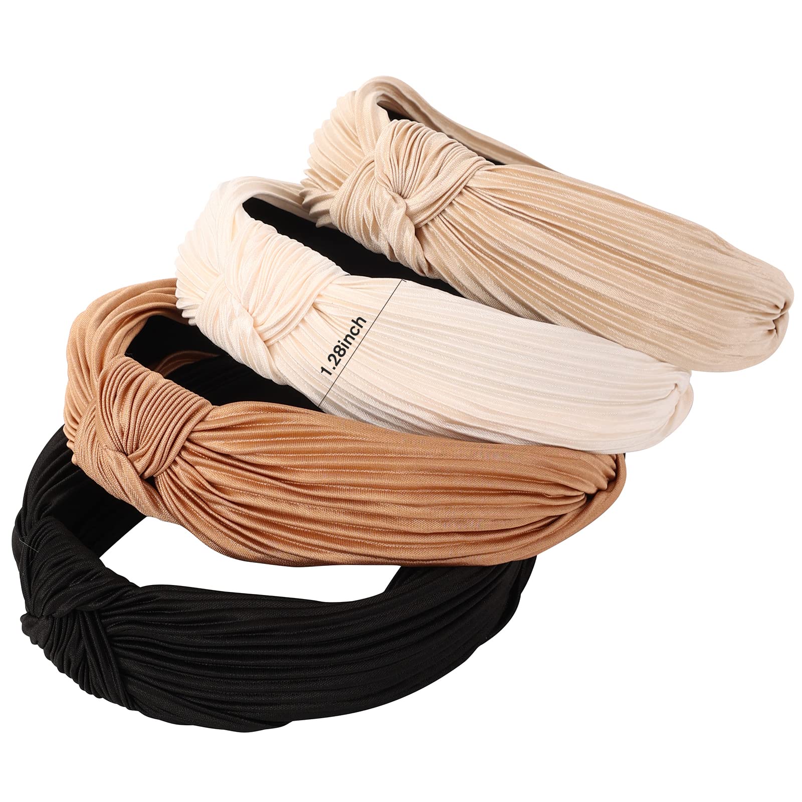 Amazon.com : Drnytunk 4 Pack Knotted Wide Headbands for Women Amazon.com : Drnytunk 4 Pack Knotted Wide Headbands for Women