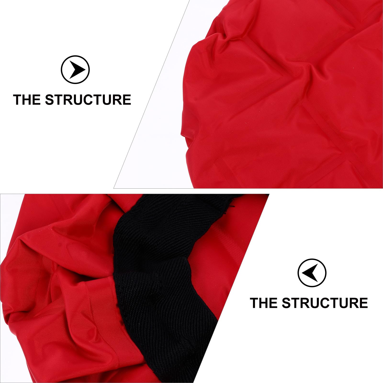 Gorro Térmico para Cabello Gel de Acondicionamiento Profundo, Reutilizable sin Cables, Calentable en Microondas, Color Rojo, para Cuidado y Terapia Capilar en Casa