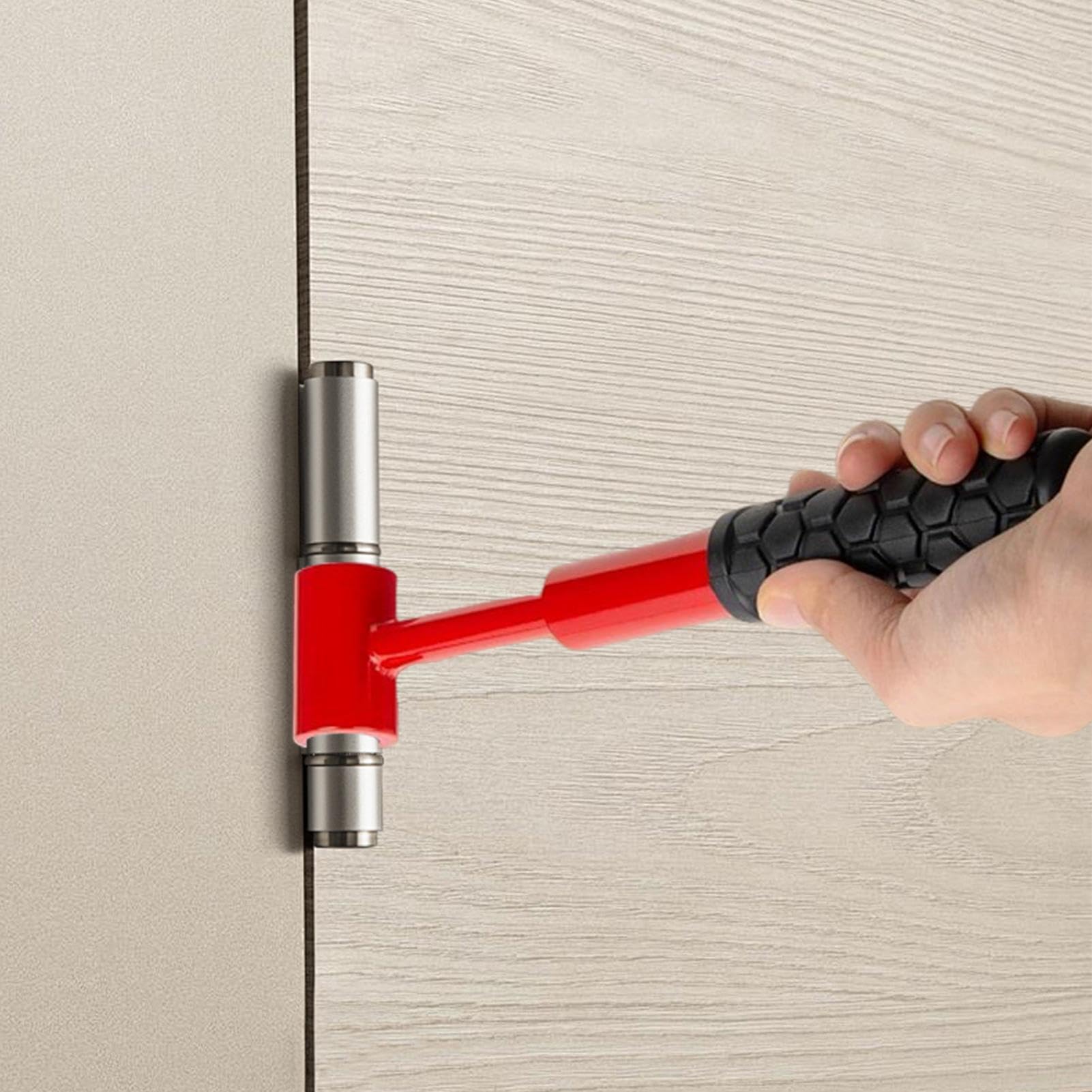 Klucz zawiasowy, narzędzie do regulacji zawiasów drzwi 4 w 1 drzwi | Wielofunkcyjny Klapa Związku Kręgna do garażu firmy Home Company