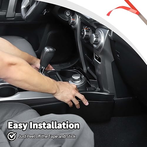 Miniatura 4 de JWWY Gear Shift Shifter Storage Box Center Console Organizer Tray Fit for 2010-2025+Toyota 4runner interior Accessories,Transmission Console Storage