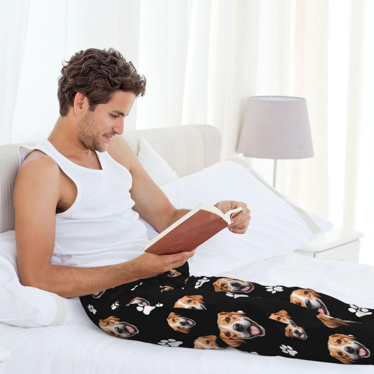 Generic Men's Personalized Face Pajama Pants - Funny Gifts for Adult Men - Image 8