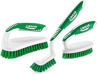 Libman Power Scrub Brush with Long Handle