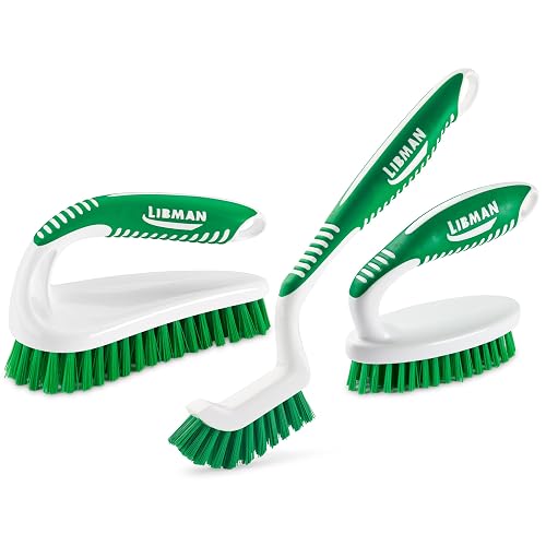Libman Scrub Brush Kit | Cleaning Brush | Tile &