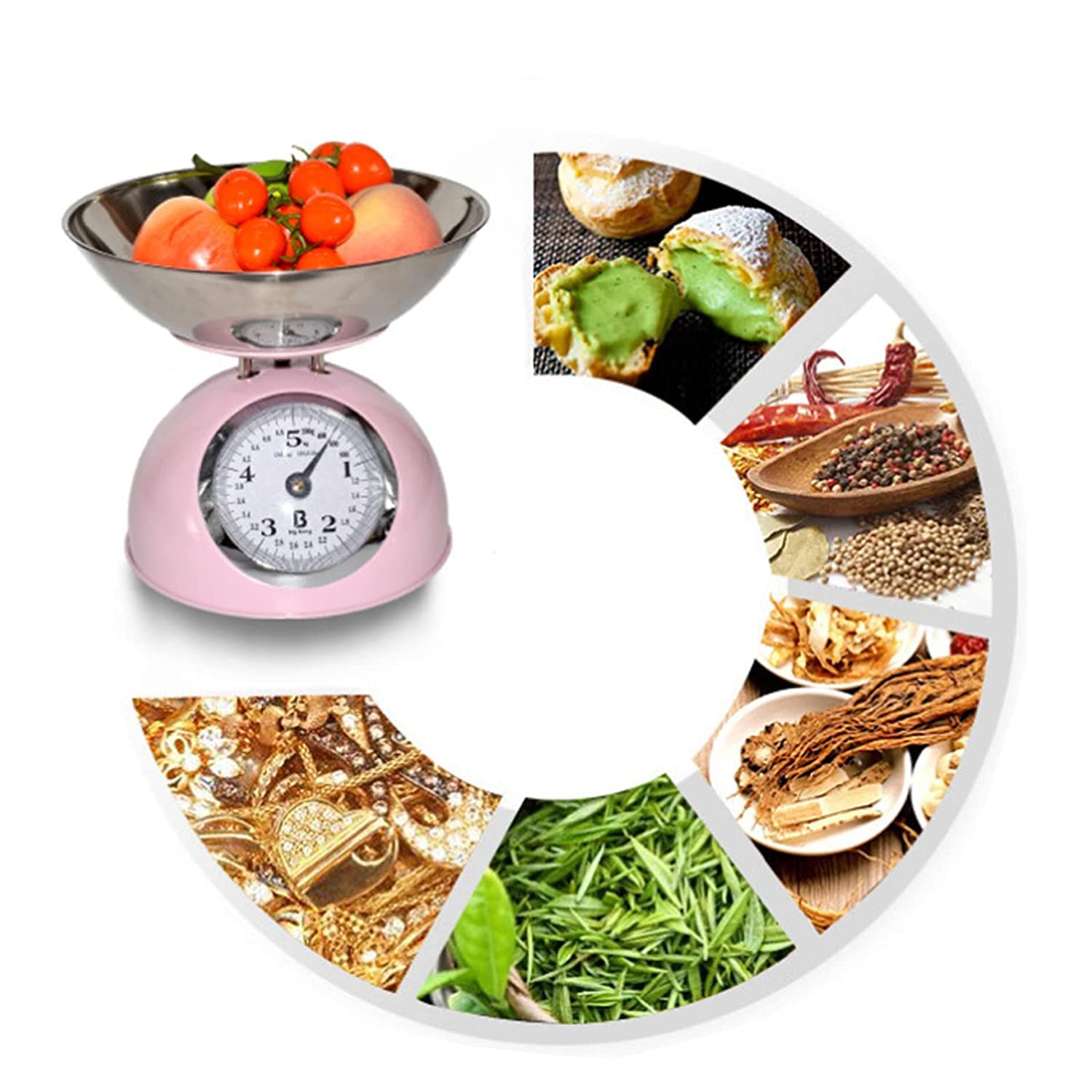 Amazon.co.jp: キッチンスケール アナログクッキングスケール