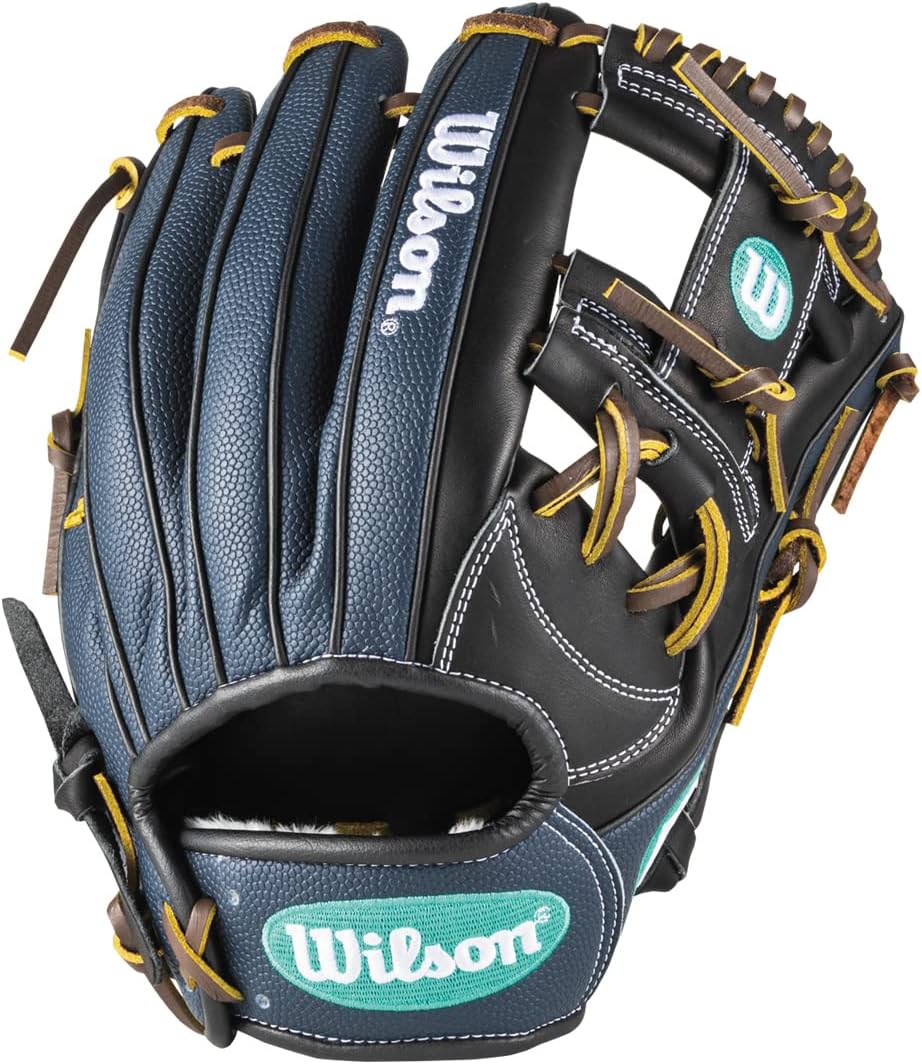 Wilson DMAX Dual Infielder Baseball Grab Gloves, Soft Type