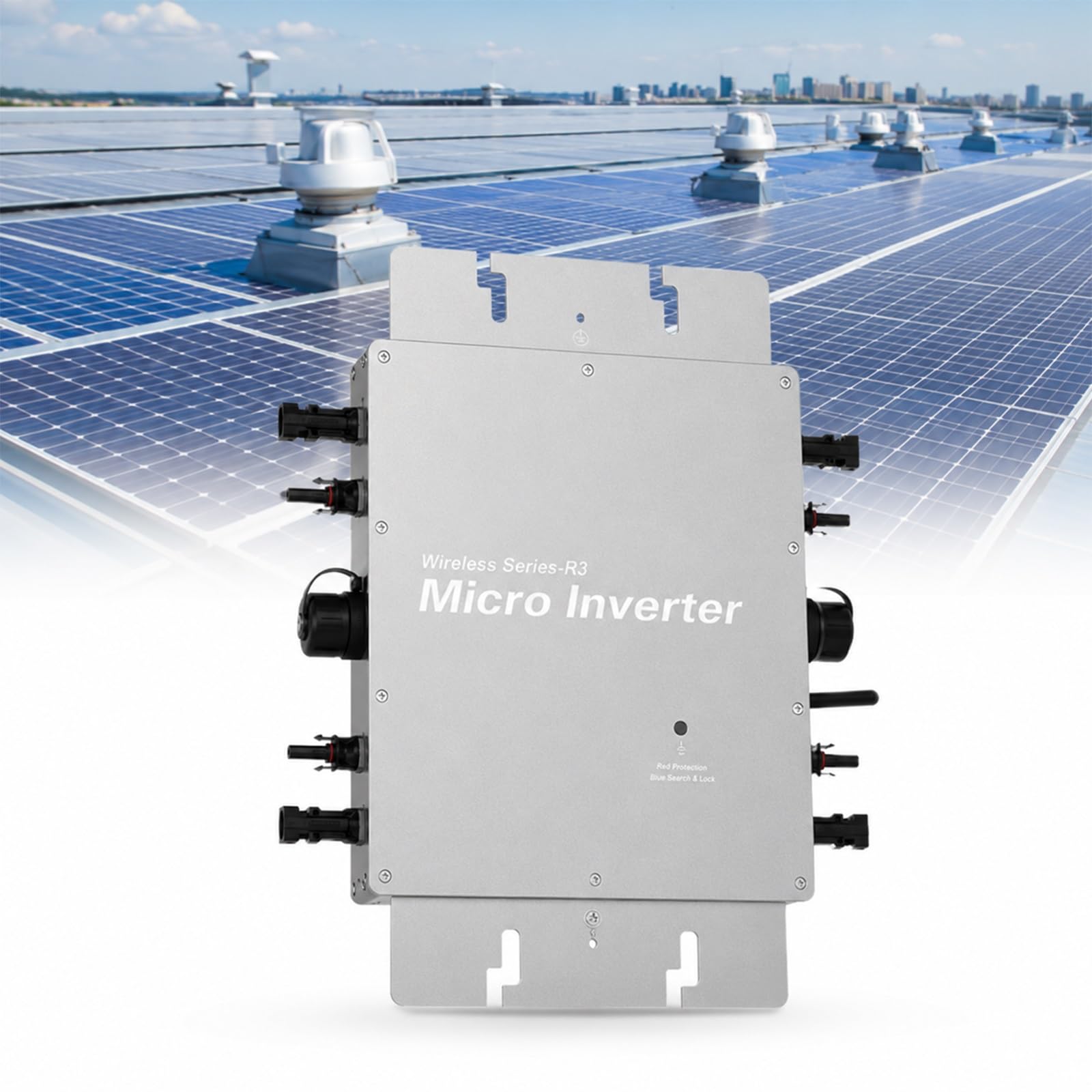 Inversores Solares Enchufables,Microinversor Solar,Microinversores Solares