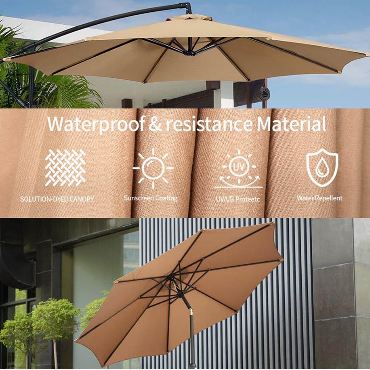 Amazon.co.jp: ガーデンパラソル 替え布 交換生地 2.0m/2.7m/3.0m サン