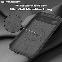 Vista 7 de LOVE 3000 Diseñada para Funda iPhone Air, Silicona Premium [Compatible con Magsafe][Forro de Microfibra Suave Anti-Rayones] Funda Protectora