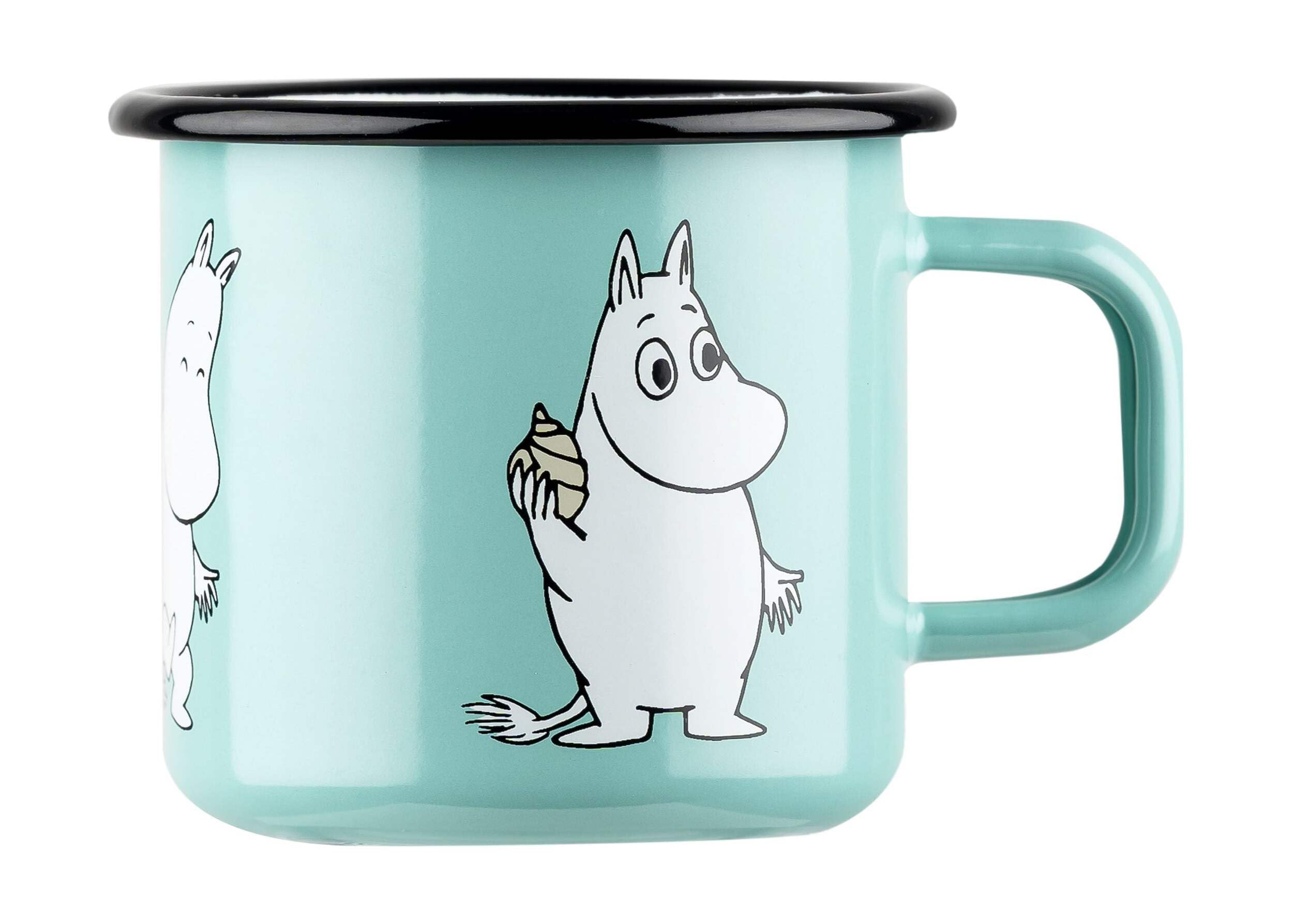 3,7dl Moomintroll Retro Enamel Mug Muurla