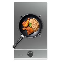Cecotec Piastra a gas 1 fuoco Bolero Squad GN 1200S Inox. 3,5 kW