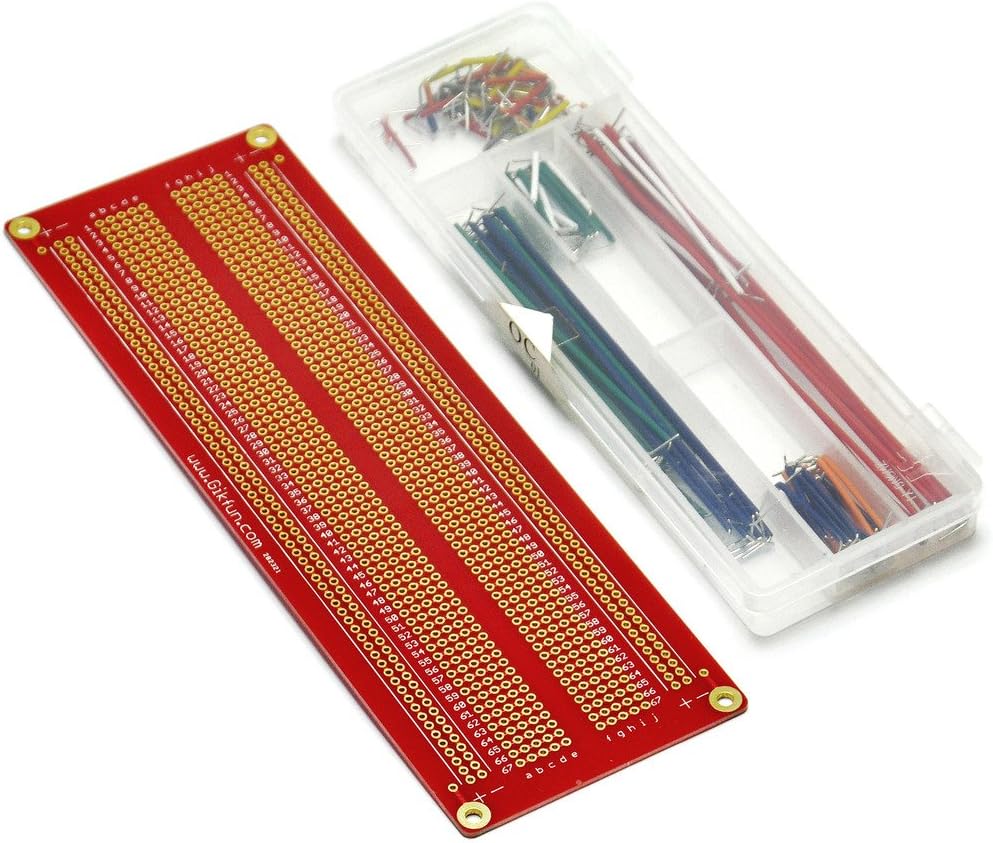 Gikfun Large Solderable Breadboard Gold Plated Finish