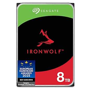 【使用時間 :少】IronWolf VN HDD 8TB Amazon | Seagate IronWolf 8TB Internal Hard Drive NAS HDD