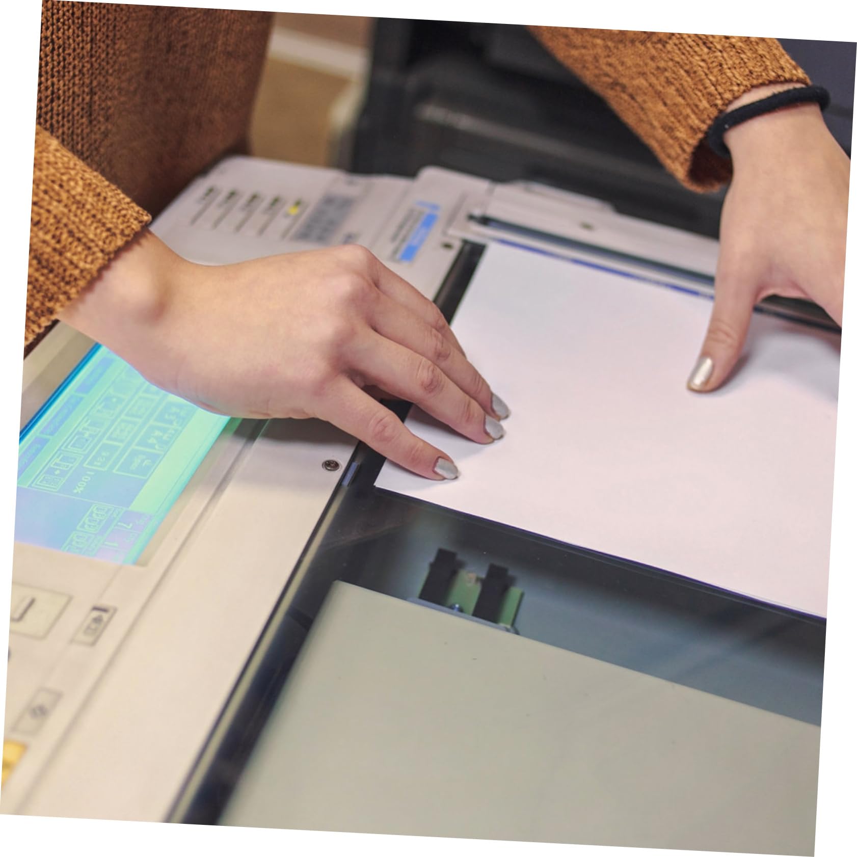 OSALADI Papier Imprimante A5 70G 500 Feuilles Multi-Usages Papier Épais pour Imprimante Recto Verso École et Bureau