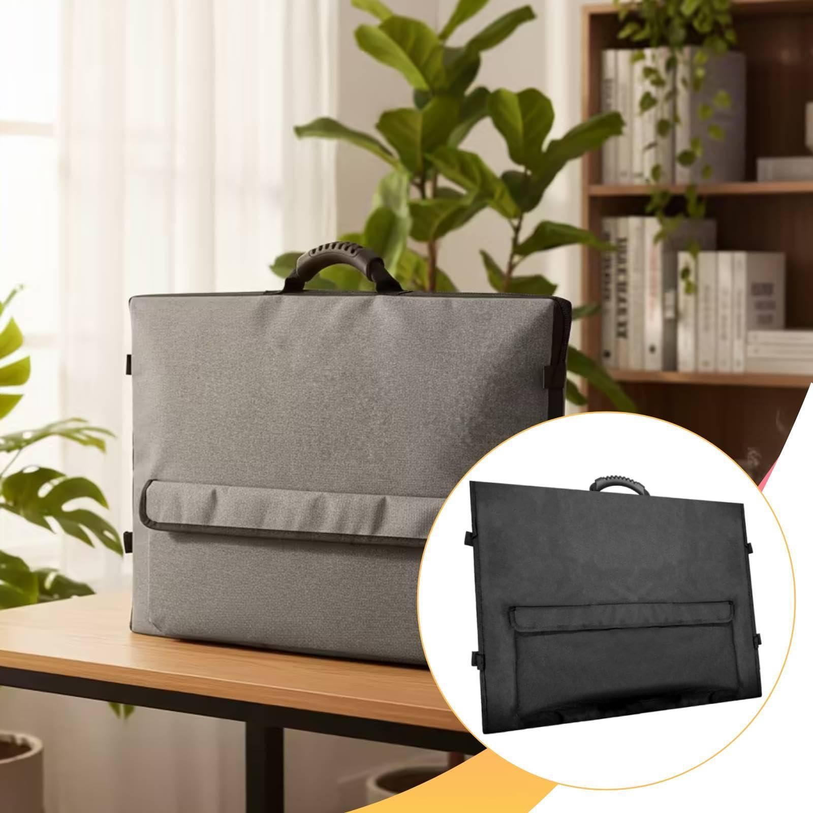 Borsa da Trasporto, Borsa da Viaggio, Borsa da Lavoro, Regalo per Dispositivi Portatili, Organizzata, Grande capacità, Accessori, Copertur, Nero