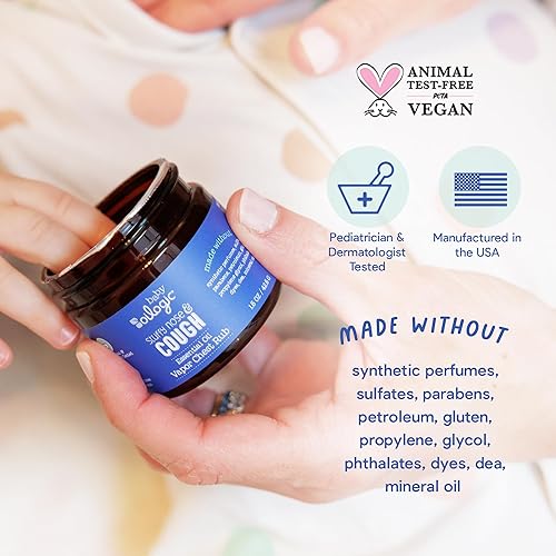 Miniatura 3 de Oilogic Artículos esenciales para la nariz y la tos congestionada para bebé, humidificador de vapor para difusor y humidificador y frotamiento de