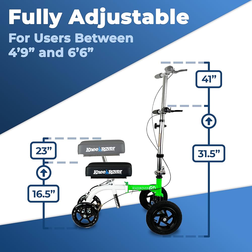 【KneeRover GO Hybrid】 松葉杖代わりの快適な移動手段！ KneeRover GO Hybrid】 松葉杖代わりの快適な移動手段！