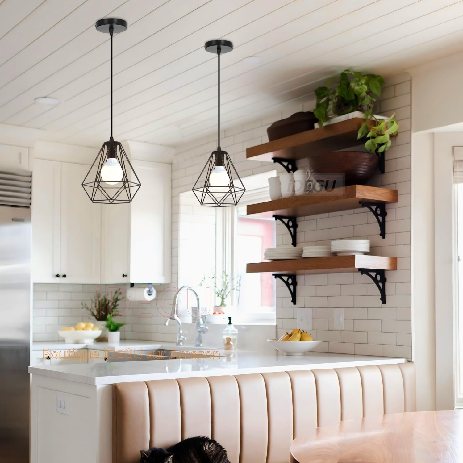 iDEGU Vintage Pendant Lamp - Image 4