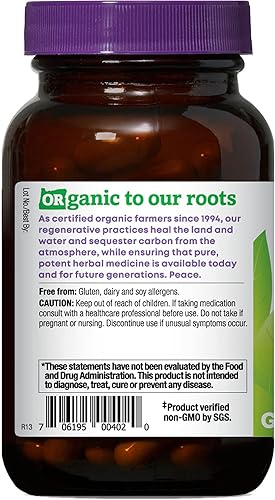 Miniatura 3 de Oregon's Wild Harvest Cordyceps (secado libre) orgánico, 60 unidades