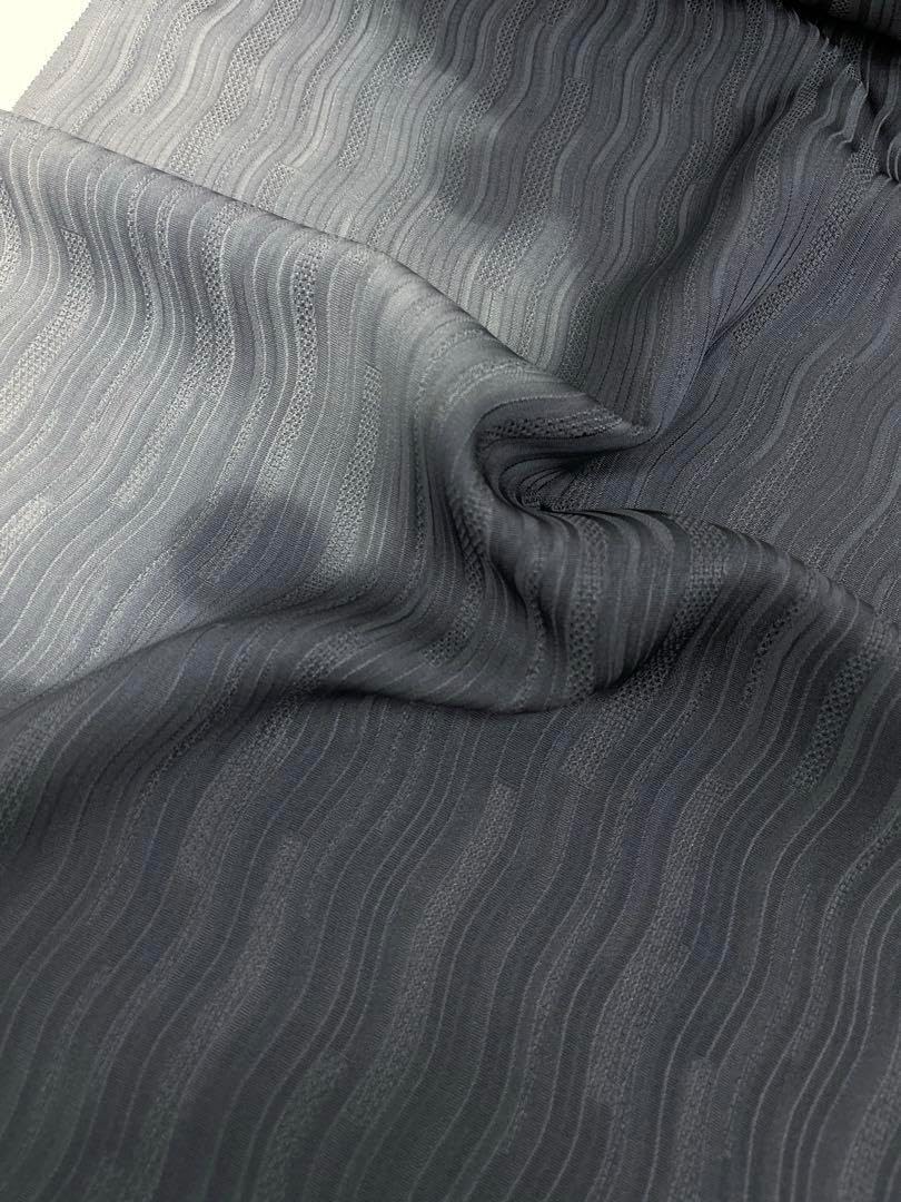 紋紗 小紋 三眠蚕 雪輪模様 織彩工房 薄物 正絹 反物 TN 紋紗 小紋 三眠蚕 雪輪模様 織彩工房 薄物 正絹 反物 TN 着物]